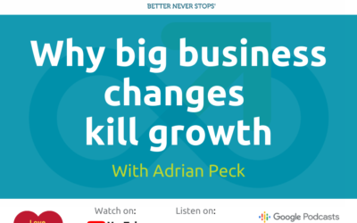 Love Your Business TV – 19th May – Why Making BIG Business Changes Don’t Work